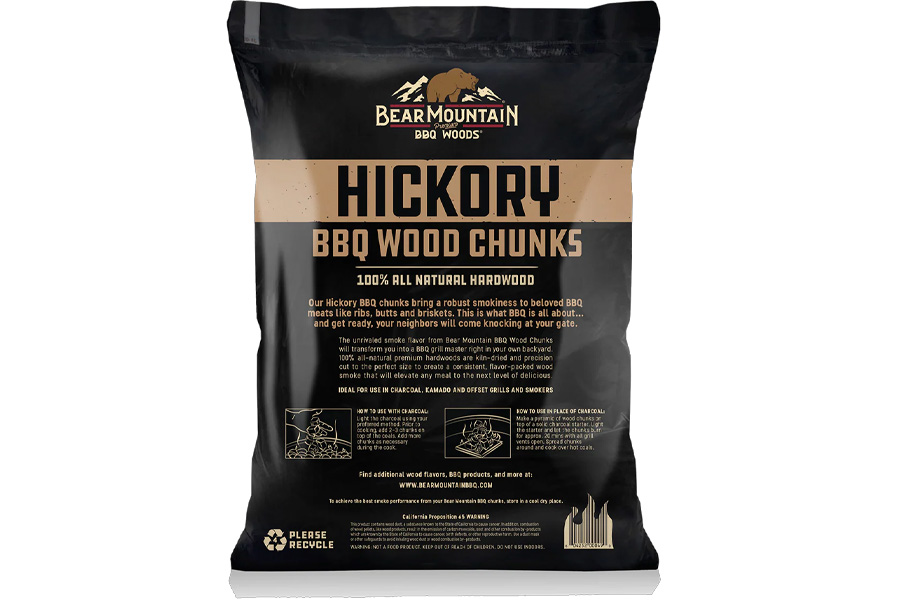 Bear Mtn. BBQ Wood Chunks Hickory